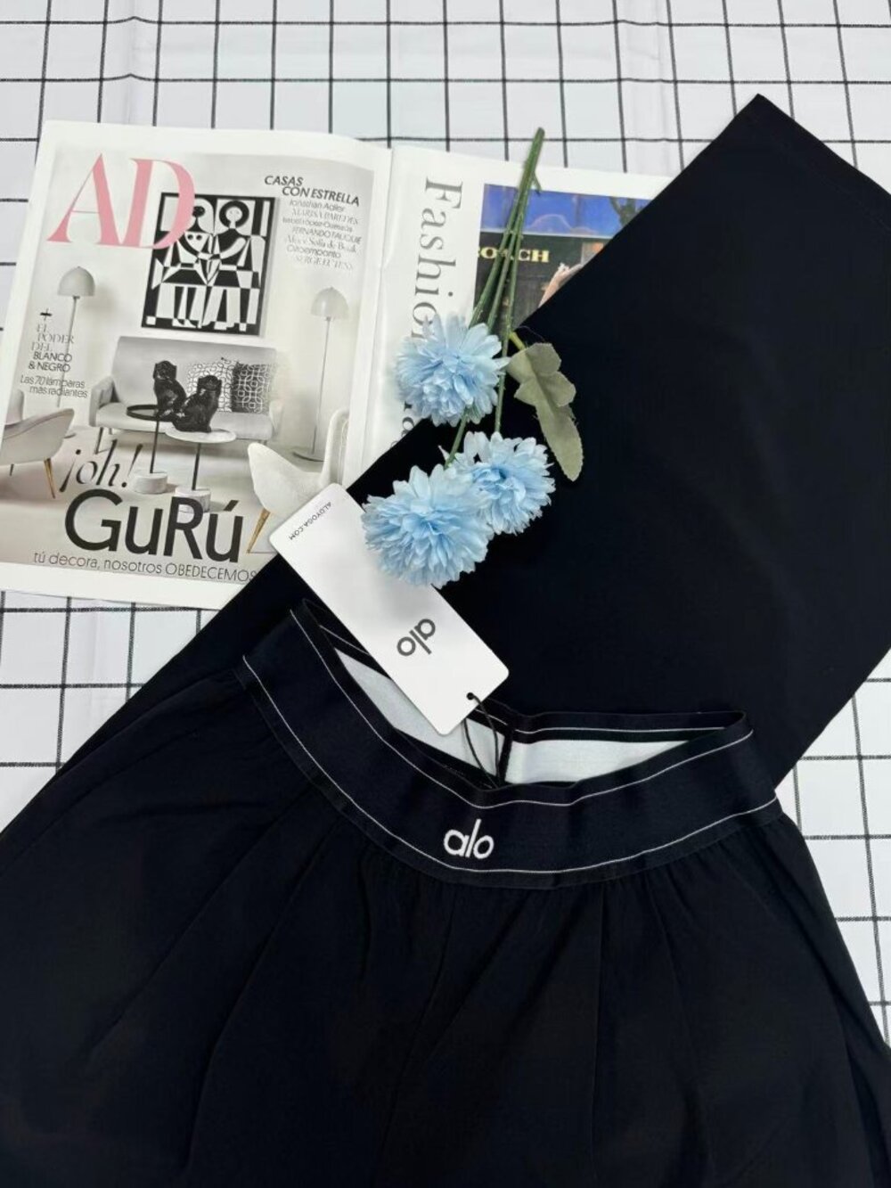💗Black ALO Yoga Straight-Leg Trouser Suit Up Pants🤭NWT (Length:30" Inseam) - Picture 4 of 9